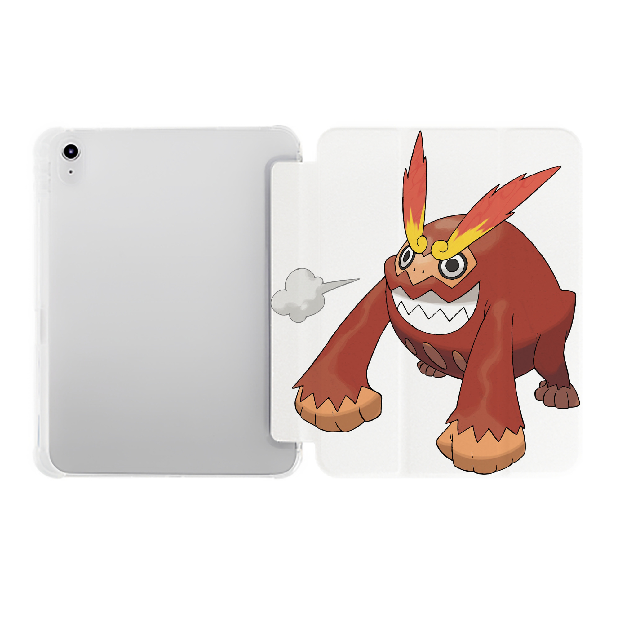 （画像用） ポケットモンスター Pokémon IPad ケース ペン収納付き 三つ折りスタンド PUレザー×シリコン 対応機種9.5/10.5/10.9インチ